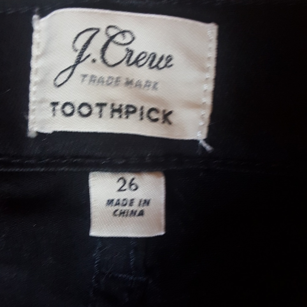 J.crew jeans toothpick